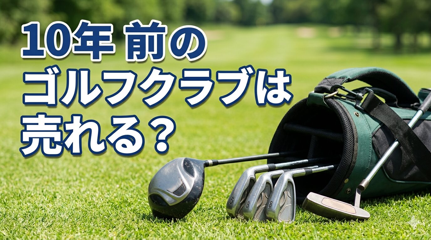 10年前のゴルフクラブは売れる？